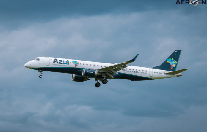 Embraer E195 da Azul Linhas Aéreas